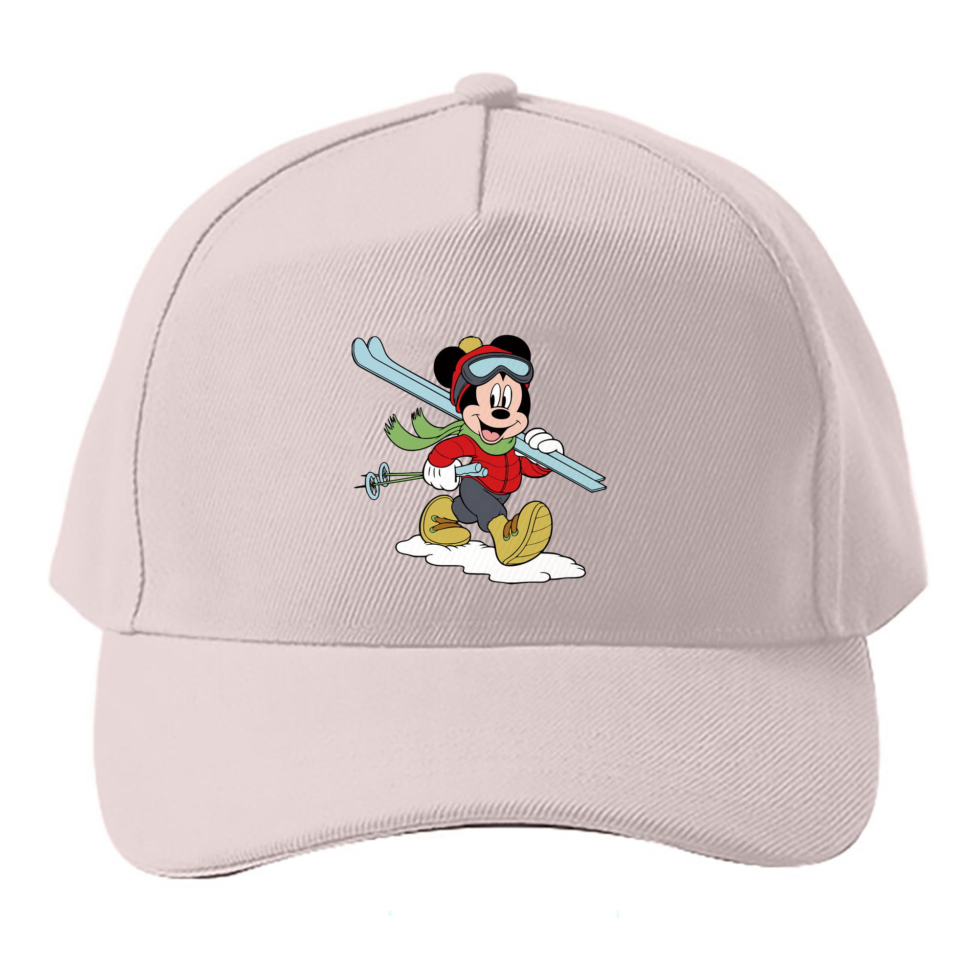 （画像用） ミッキーマウス Mickey Mouse ベースボールキャップ 綿100％ 男女兼用 帽子 スポーツ